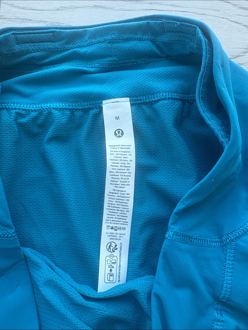 Lululemon Fast and Free High-Rise Split Shorts 3” Hawaiian Blue Medium - Picture 8 of 10
